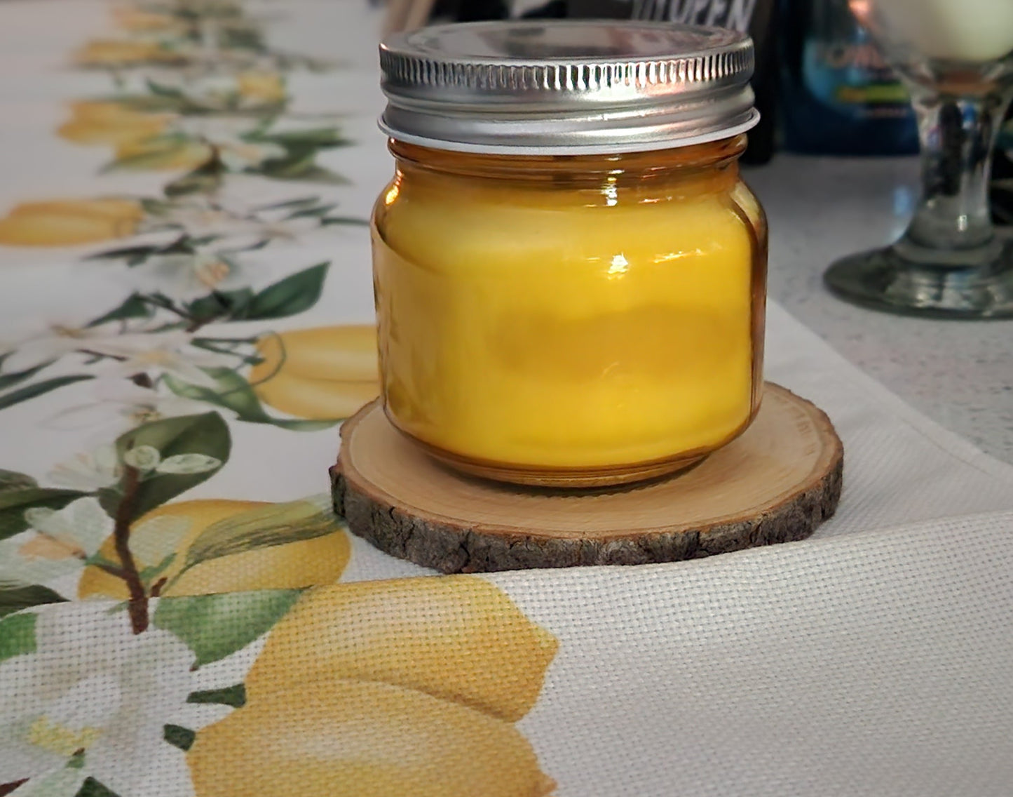 Handmade Vanilla Jar Candle