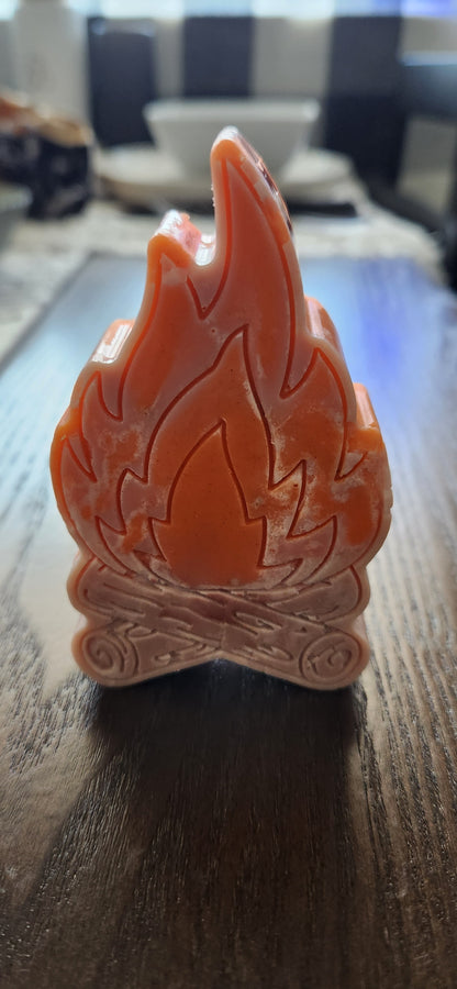 Wax Candle Campfire Firestarter