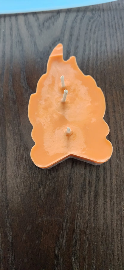 Wax Candle Campfire Firestarter