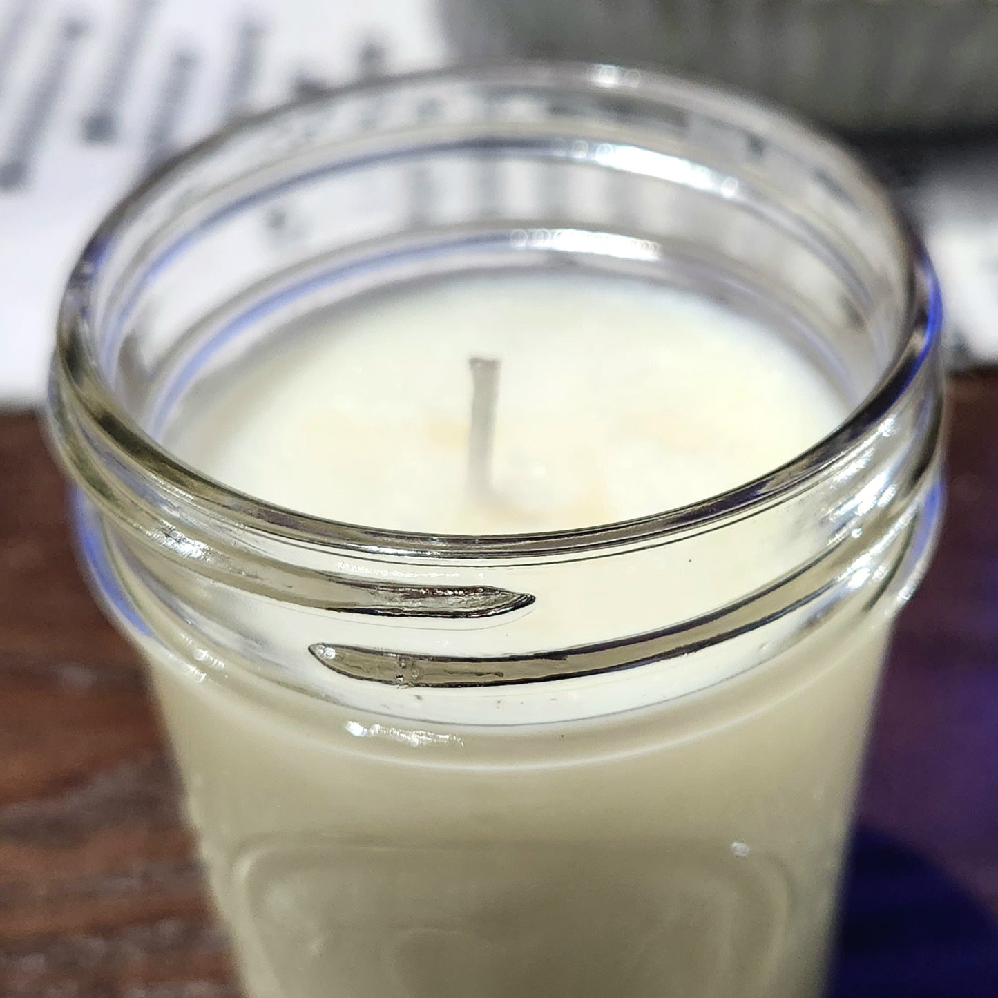 Vanilla Creaming Mason Jar Candle