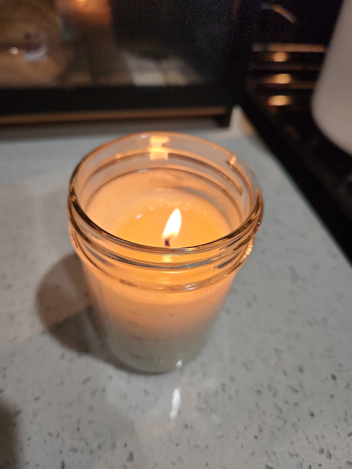 Vanilla Scented Mason Jar Candle - Vanilla Lover