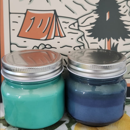 Handmade scented jar candles 